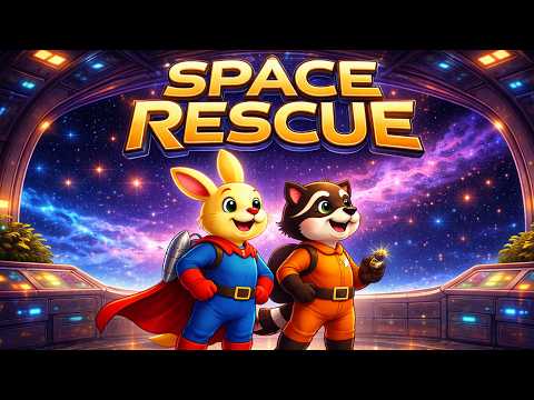 Space Rescue 🚀 | Kids Story Read Aloud | Moral Adventure & Interactive Song #storiesforkids