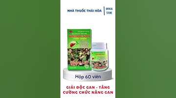 Giải Độc Gan Phước Thiên - Viên Cà Gai Leo - Tăng Cường Chức Năng Gan - Hổ Trợ Hạ Men Gan
