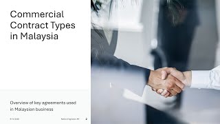 Introduction to Construction Contracts in Malaysia | PAM, JKR, CIDB, FIDIC