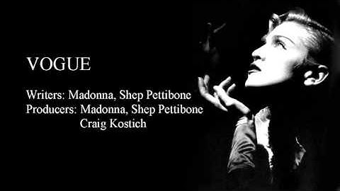 Vogue Instrumental version - Instrumental performance video thumbnail