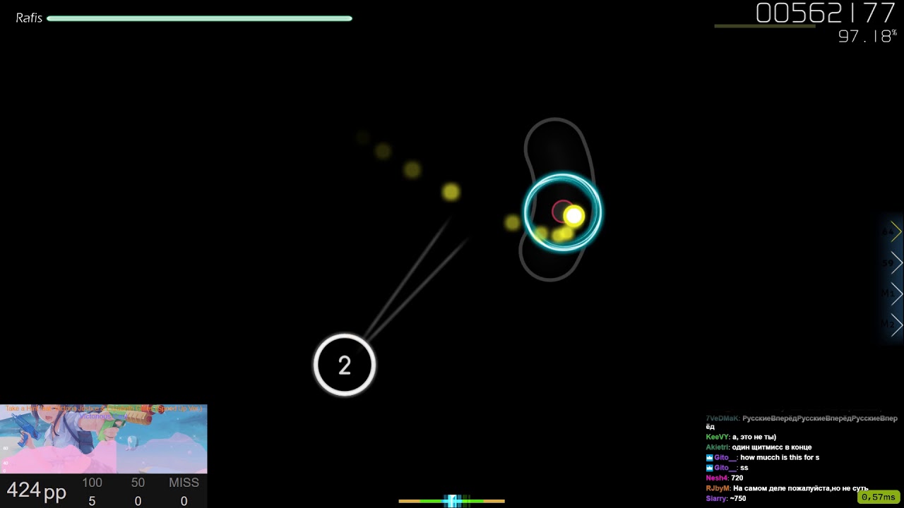 [Live] Alumetri | Victorious Cast - Take a Hint (Speed Up) [I Think] +HDDTHR 98.5% {#1 677pp FC}