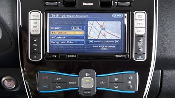 2013 Nissan LEAF - Settings (if so equipped)