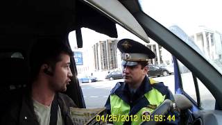 Газель в центре Москвы.Учим ПДД) Газель в центре Москвы.Учим ПДД)