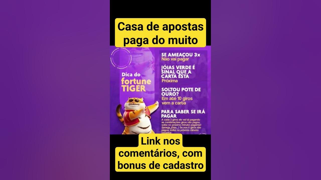 Fortune Tiger com Bônus de Cadastro — 3 Melhores Sites