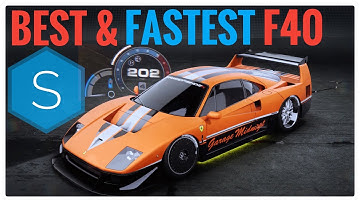 BEST & FASTEST F40 BUILD IN NFS UNBOUND | ONLY CAR YOU NEED TO WIN ALL “S” CLASS PLAYLISTS