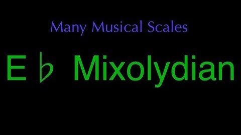 Eb Mixolydian