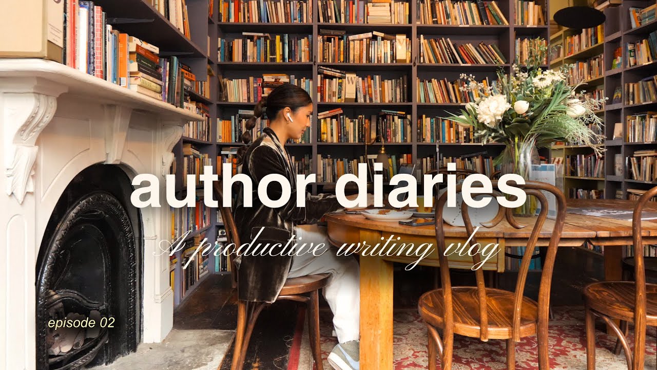 Day in the life of a published author 📖 a productive writing vlog ☕️