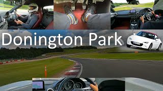 Donington Park Track Day with Near Collision and Costs