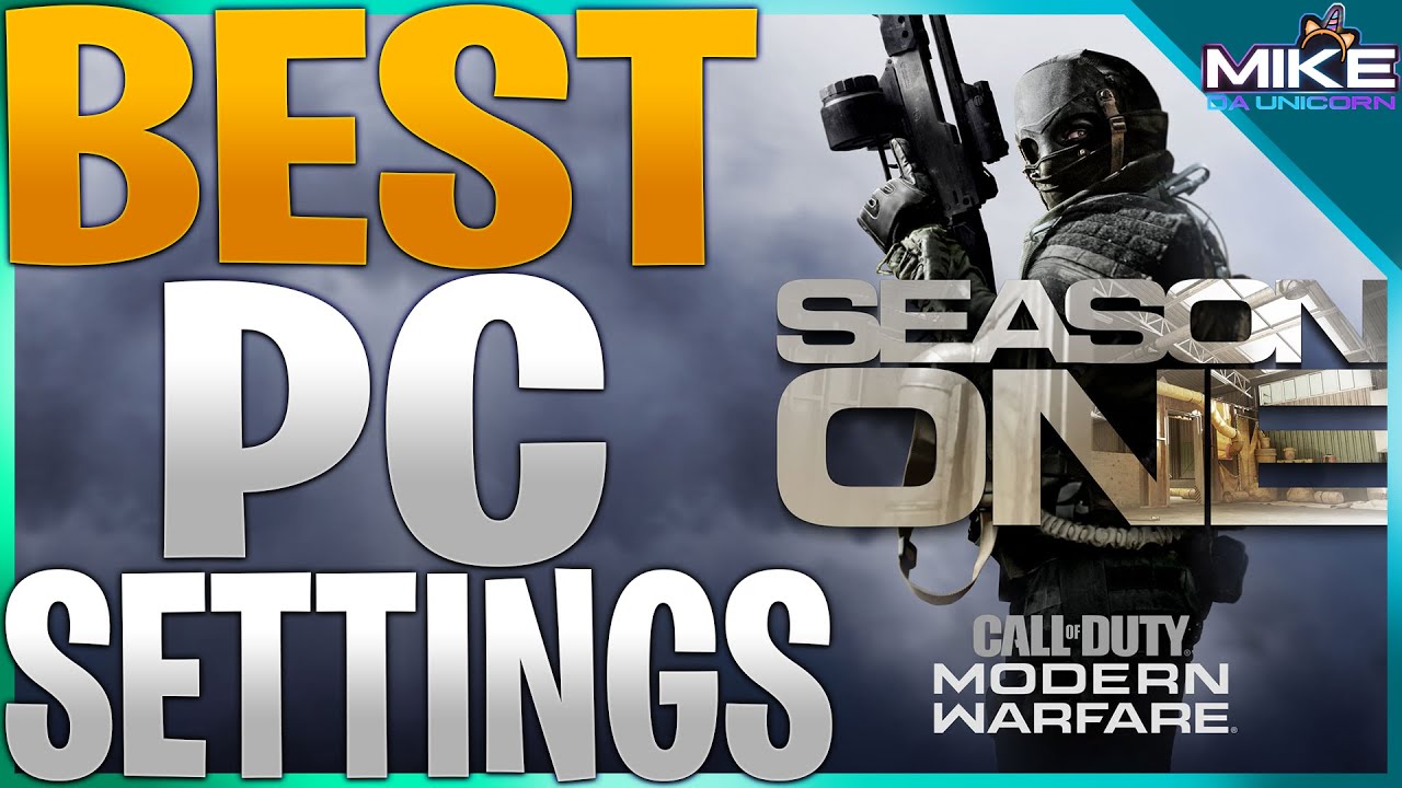 Modern Warfare Best PC Settings for High FPS (144240Hz Monitor