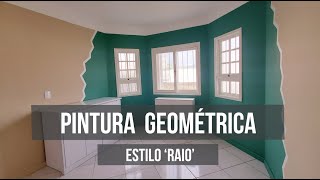 #DIY Pintura geométrica estilo RAIO | VIDA LOUCA DE CASADA