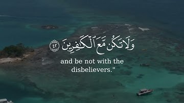 وقال اركبوا فيها بسم الله مجراها ومرساها إن ربي لغفور رحيم .[ هود: ]#تلاوة_خاشعة للقارئ #اسلام_صبحي