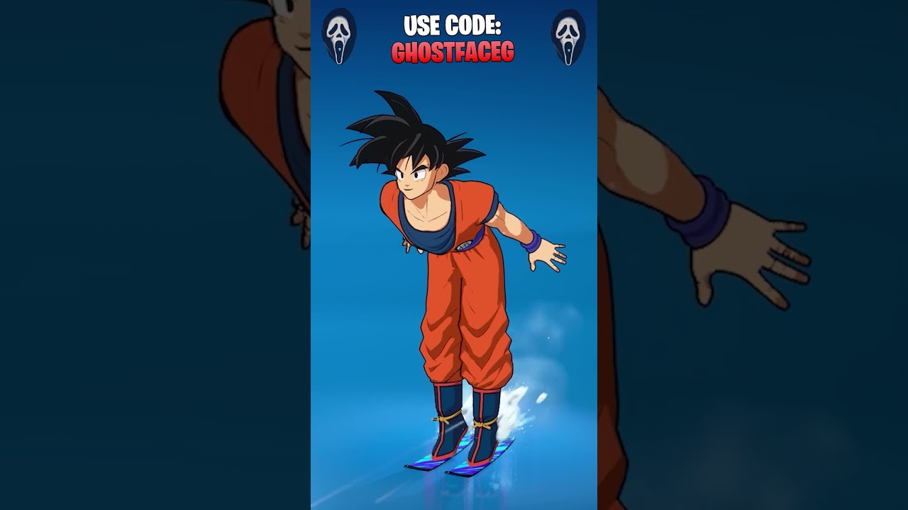 Goku - Slalom Style - Fortnite Emote  
