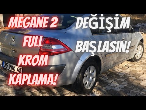 Megane 2 Full Krom Aksesuar Çevirme/Değişim Başlasın