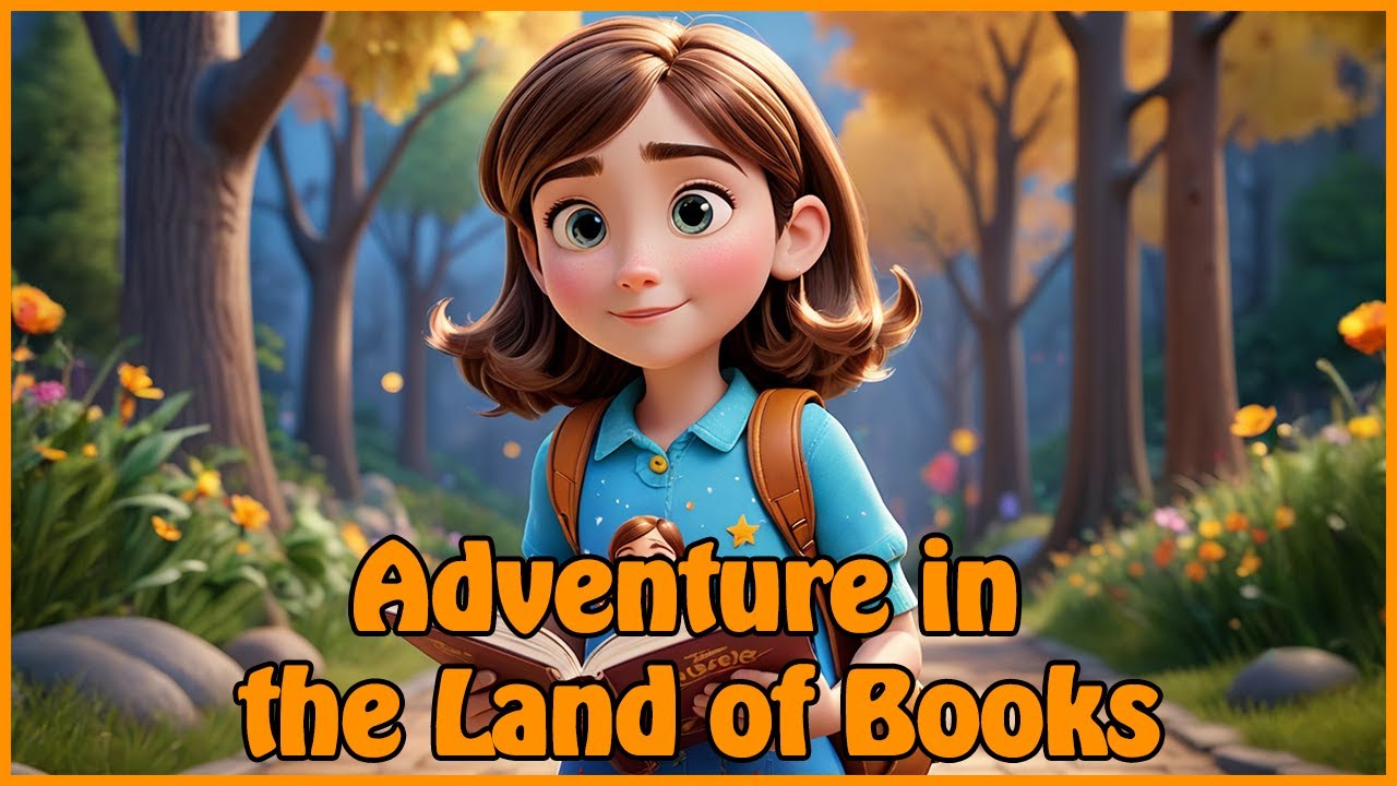 Adventure in the Land of Books | Children's Story - YouTube
