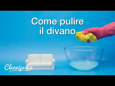 Come pulire il divano