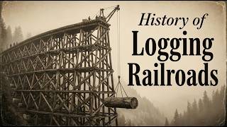 The History of Logging Railroads — Why America Built 15,000 Miles of Track Just to Move Timber