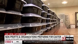 Local organizations preparing to serve hundreds over Easter weekend