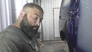 видео: Как покрасить бусика Т5 ' СИНЯК картинка: Как покрасить бусика Т5 ' СИНЯК
