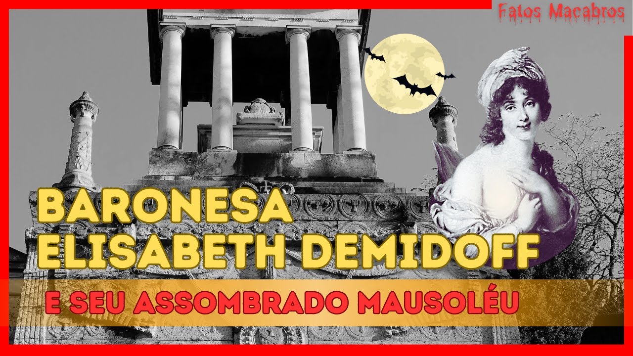 ELISABETH DEMIDOFF E SEU AMALDIÇOADO MAUSOLÉU - #paris #pèrelachaise