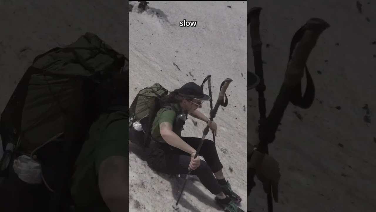 How to glissade (SAFELY) 