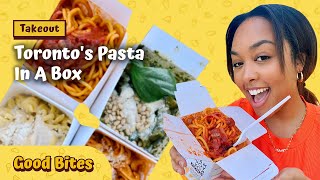 Toronto’s Unconventionally Tasty “Pasta in a Box” | Good Bites | Narcity
