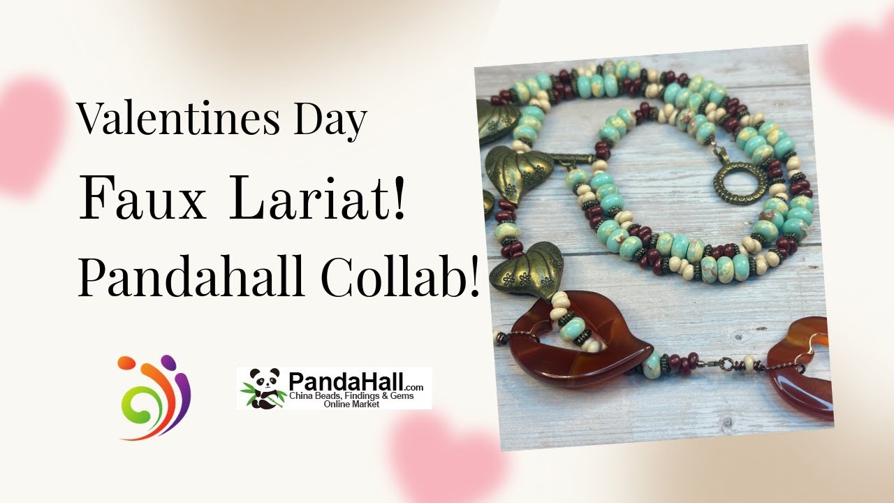 New Pandahall Collab! Thank you Pandahall! Let's Make a Faux Lariat! 1