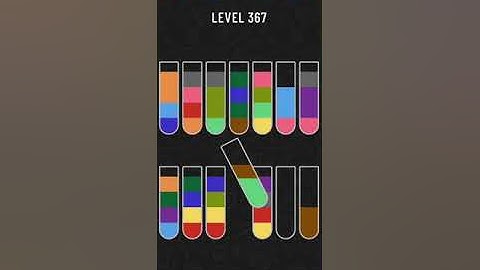 Water Sort Puzzle Level 367 Walkthrough Solution Android/iOS 💦