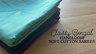 NEW!!! Handloom Bengal Soft Cotton Sarees | Shop on www.fabk.in #fabksarees #ikkatsaree screenshot 1