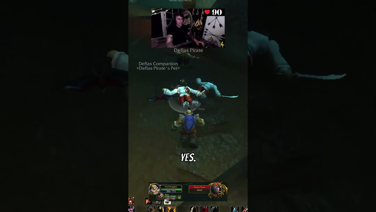 PIRATE JOKES WHILE KILLING PIRATES IN DEADMINES.