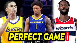 MAMAW! Perfect game ng Warriors Rookie, lakas din ang nakuha ng Lakers| Ayton & AD sa Wizards!
