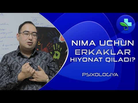 Video: Nima Uchun Erkaklarning Xiyonati Paydo Bo'ladi?