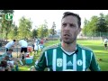7. 7. 2015 - FK Varnsdorf - Bohemians Praha 1905 2:3 (1:1) - pozápasové rozhovory