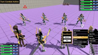 Game Kit Controller (GKC) Turn Based Combat System 3.7B preview (Live on Store)