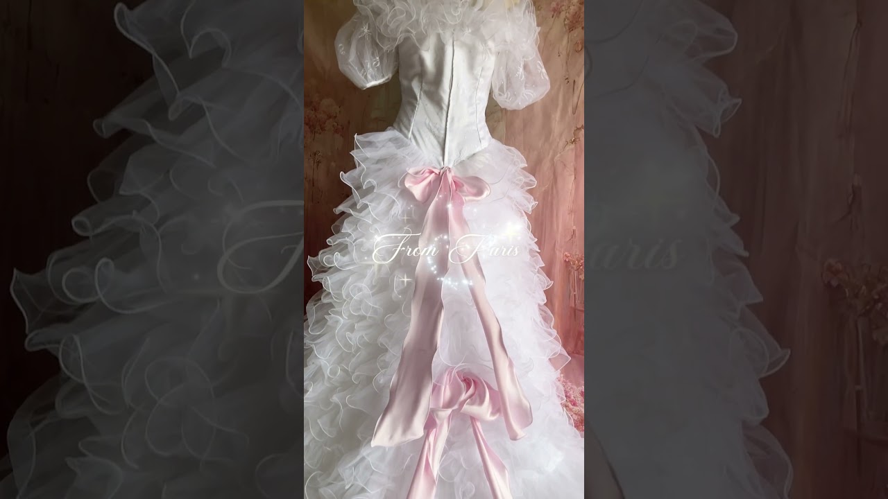 パリで買い付けたスペシャルなヴィンテージウェディングドレスが遂に 
