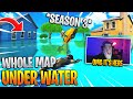 Fortnite Is Under Water..(FLOODED MAP)