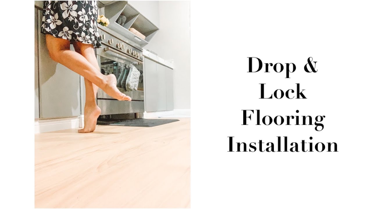 Drop & Lock Vinyl Flooring Installation YouTube