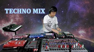 Hard Acid Techno mix 140 BPM | Spacey electronic dance music