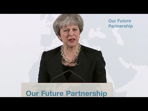 Theresa May's big Brexit speech - watch live