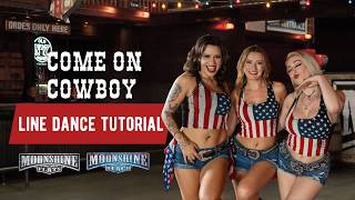 Come On Cowboy Line Dance Tutorial (Improver)