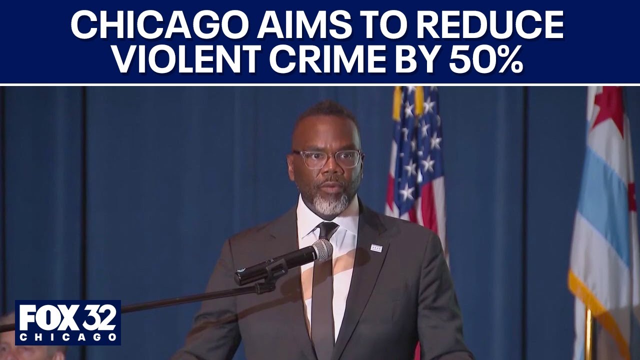 Chicago aims to reduce violent crime by 50% in the next five years ...