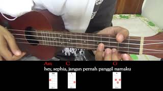 SEPHIA - Sheila on 7 | UKULELE cover | lyric and chords