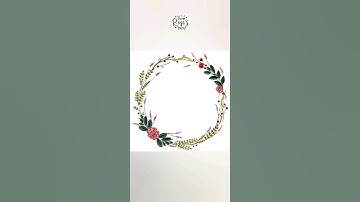 With this flower wreath, our love will be evergreen. #art #digitalart #procreate