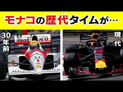 【F1モナコGP】過去30年でF1マシンがこんなに速くなっていたことが判明…