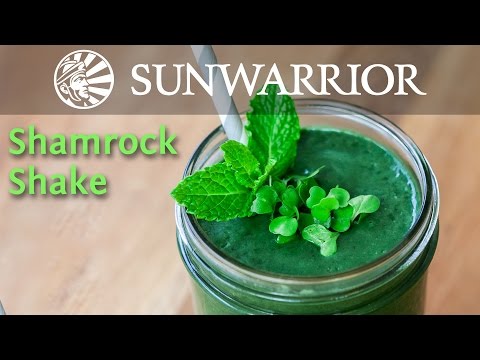 minty-shamrock-green-smoothie-recipe-|-jason-wrobel-|-sunwarrior