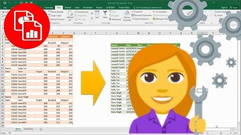 Convert a Table with a Row Section Header Fields