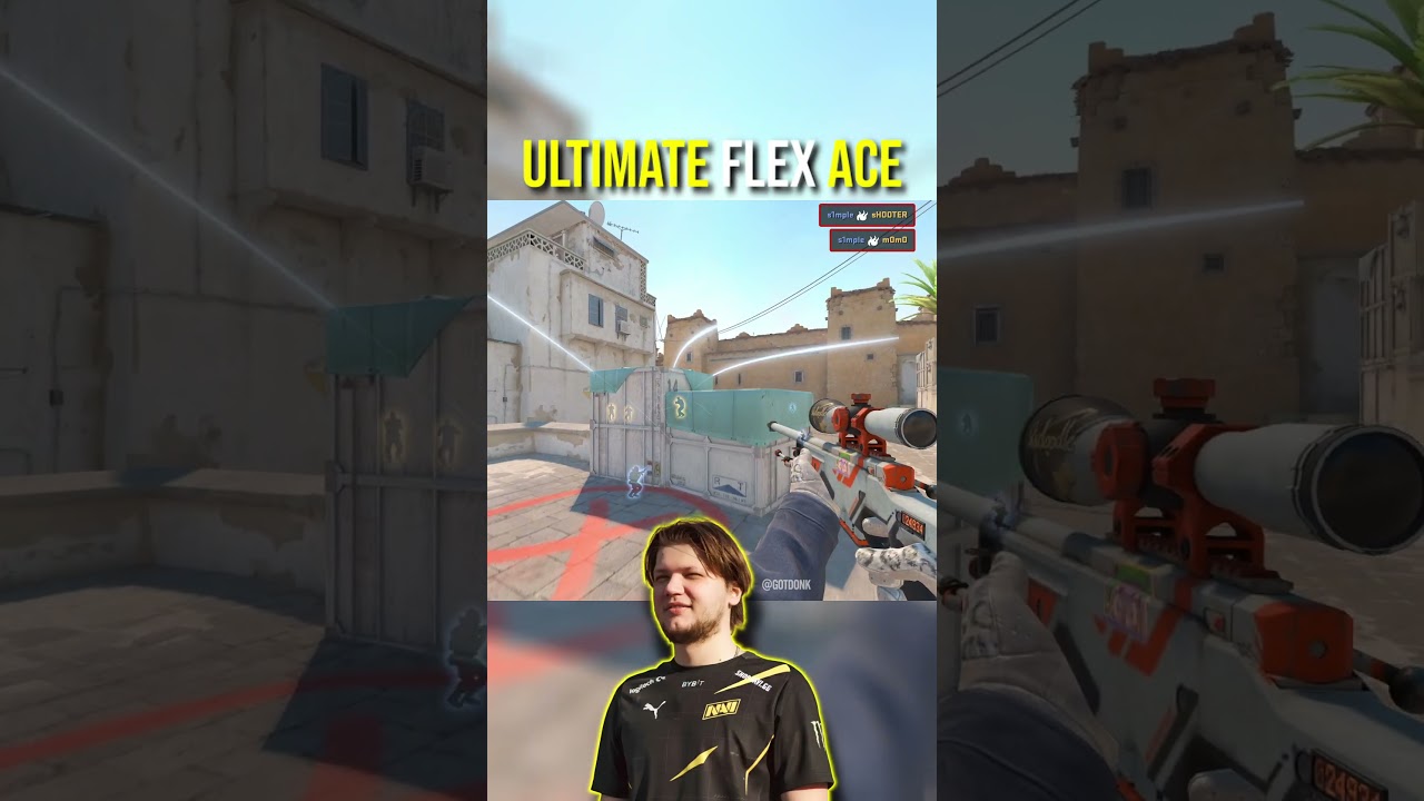 MOLOTOV ➜ AWP ➜ USP — s1mple FLEXES AN INSANE ACE 😱 💥