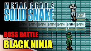 Metal Gear 2: Solid Snake - BLACK NINJA