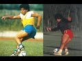 Becoming one with the ball ☆ Maradona's amazing skills 720p