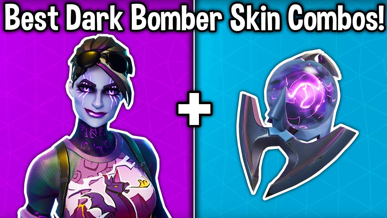 5 BEST ‘DARK BOMBER’ SKIN + BACKBLING COMBOS in Fortnite Battle Royale! (Skin Combinations)