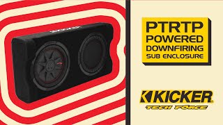 KICKER PTRTP Powered Down-Firing Subwoofer